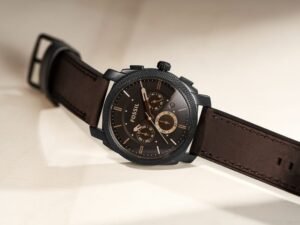 Fossil Machine Chronograph Brown Dial Men's Watch, Formal & Casual Look- FS4656 (Best Gift For Man)