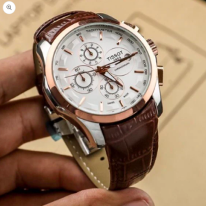 Tissot-Couturier Leather 1853 - Chronograph Watch | 1:1 Quality