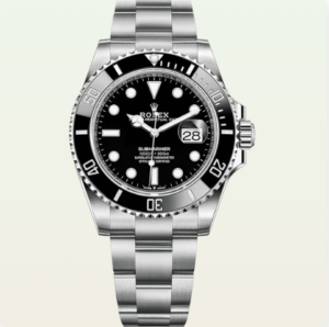 Quartz Black Dial Stainless Steel Strap Watch For Men