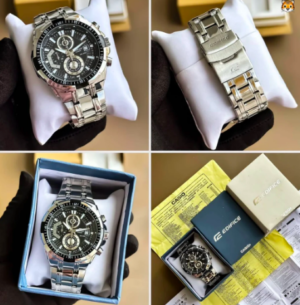 Casio Edifice Chronograph Black Dial Men's Watch Metal Formal Casual 540-RBSP-1AV