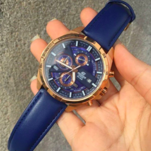 Casio Edifice Chronograph Blue Dial Watch For Men Efr EFR-559