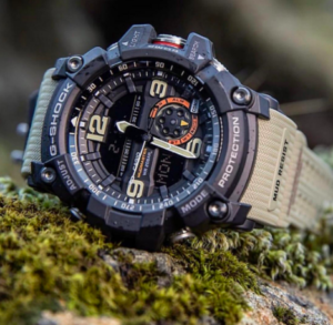 Casio G-shock Mudmaster Analog-Digital Mate Green Black Dial Men's Watch G661 Gshock
