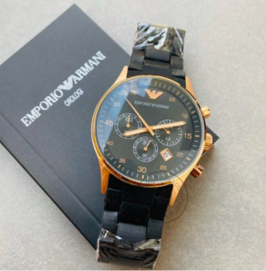 Chronograph Analog black Dial Men's Watch for Man AR5905 Sale Gift